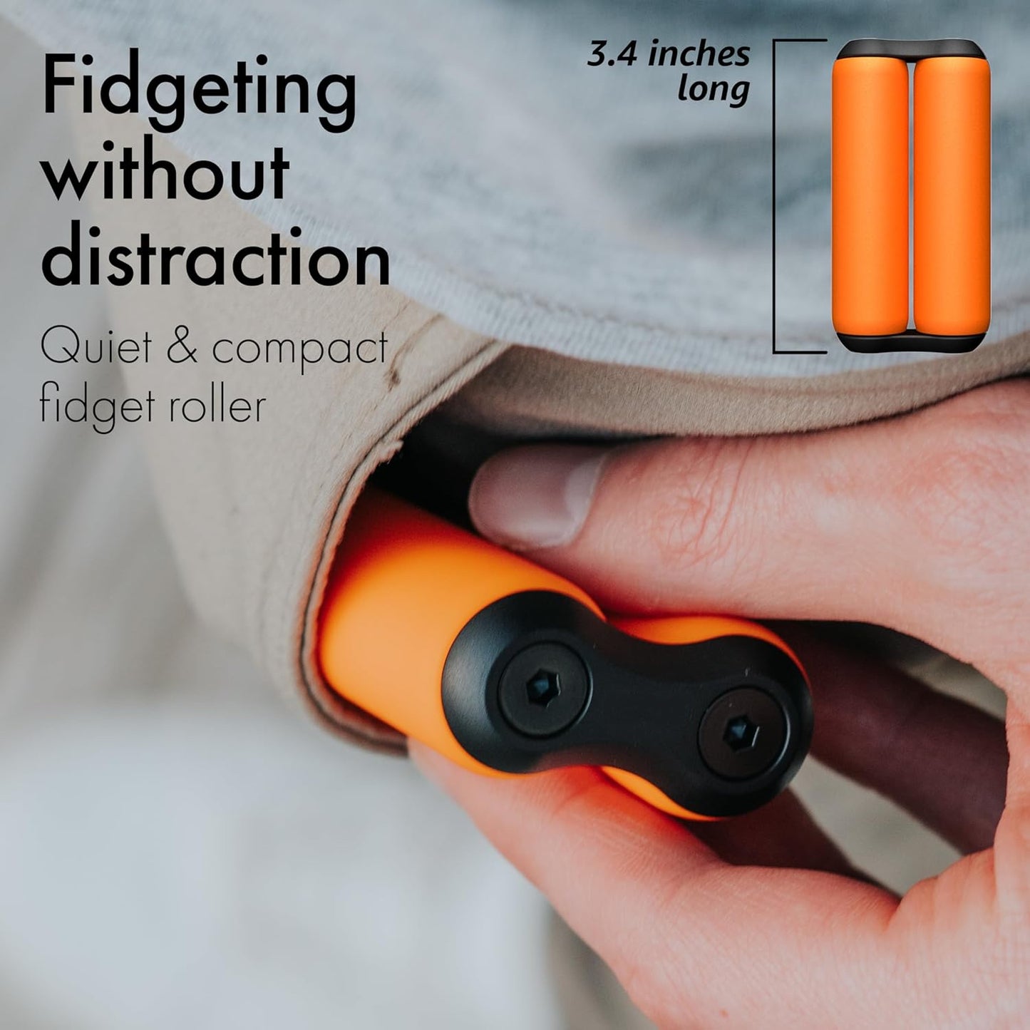 Silicone Roller  Fidget Toy for Adults – Stress Relief & Focus on the Go